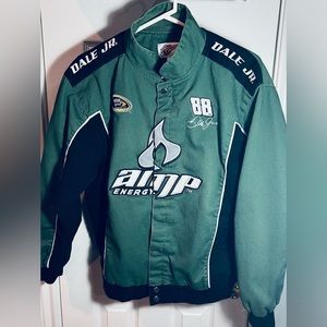 Dale Earnhardt Jr. Green Amp Energy Racing Jacket - Size Men’s Medium